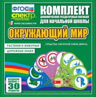 Динамические раздаточные пособия. Окружающий мир (веера). Животные и растения, дорожные знаки. - fgospostavki.ru - Нижневартовск