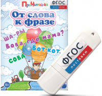 Игры для чтения слов и словосочетаний "От слова к фразе" на USB - носителе - fgospostavki.ru - Нижневартовск