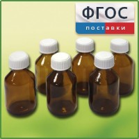 Набор склянок для растворов реактивов 30 миллилитров (6 штук) - fgospostavki.ru - Нижневартовск