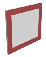 Щит баскетбольный навесной на шведскую стенку (ламинированная фанера), размер 400х450 миллиметров - fgospostavki.ru - Нижневартовск