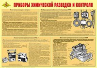 Плакат "Приборы химической разведки и контроля" - fgospostavki.ru - Нижневартовск