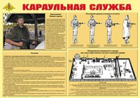 Плакат "Караульная служба" - fgospostavki.ru - Нижневартовск