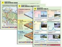 Комплект таблиц по географии "Природа России" раздаточные (цветные, ламинированные, А4, 10 штук) - fgospostavki.ru - Нижневартовск
