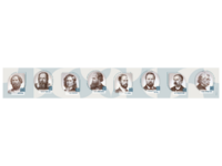 Стенд-лента "Выдающиеся ученые-физики" - fgospostavki.ru - Нижневартовск