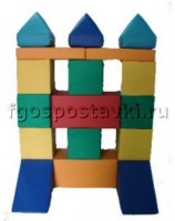 Мягкий модуль-конструктор "Башня" (17 элементов) - fgospostavki.ru - Нижневартовск