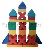 Мягкий модуль-конструктор "Башня" (21 элемент) - fgospostavki.ru - Нижневартовск