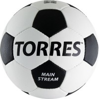 Мяч футбольный TORRES Main Stream (размер 4, синтетическая кожа, тренировочный) - fgospostavki.ru - Нижневартовск