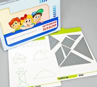 Игровой набор "Танграм" (с комплектом карточек) - fgospostavki.ru - Нижневартовск