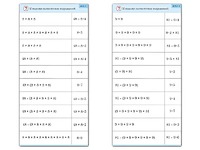 Комплект карточек (10) "Обучающий калейдоскоп. Умножение на 7, 8 и 9" - fgospostavki.ru - Нижневартовск