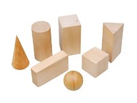 Набор "Тела геометрические" (деревянные) - fgospostavki.ru - Нижневартовск