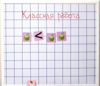 Магнитно-маркерная доска "Клетка" (86 см х 75 см) - fgospostavki.ru - Нижневартовск
