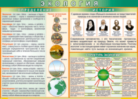 Таблица "Экология. Определения и история" (100х140 сантиметров, винил) - fgospostavki.ru - Нижневартовск