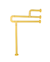 Поручень напольно-настенный с антибактериальным покрытием (желтый) - fgospostavki.ru - Нижневартовск