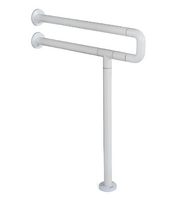 Поручень напольно-настенный с антибактериальным покрытием (белый) - fgospostavki.ru - Нижневартовск