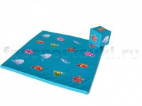 Игровой мат "Море" с кубиком - fgospostavki.ru - Нижневартовск