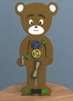 Бизиборд «Медвежонок» - fgospostavki.ru - Нижневартовск