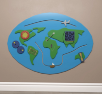 Бизиборд «Планета Земля» - fgospostavki.ru - Нижневартовск