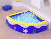 Бассейн угловой сухой бескаркасный - fgospostavki.ru - Нижневартовск