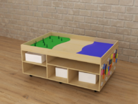 STEAM Многофункциональный стол Море, суша и лес - fgospostavki.ru - Нижневартовск