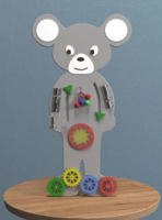 Бизиборд «Серая мышка» - fgospostavki.ru - Нижневартовск