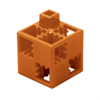 Кубик-основание коричневый 20х20 Artec - fgospostavki.ru - Нижневартовск