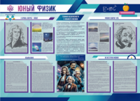 Стенд-уголок "Юный физик" - fgospostavki.ru - Нижневартовск