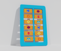 Игровая панель «Дорожные знаки»  - fgospostavki.ru - Нижневартовск