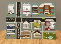 Настенная панель «Городские улицы» - fgospostavki.ru - Нижневартовск