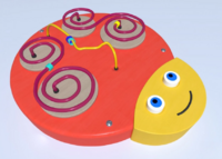 Настенный игровой элемент в виде головы гусеницы - fgospostavki.ru - Нижневартовск