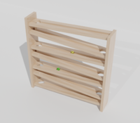 Настенный модуль для прогона шаров - fgospostavki.ru - Нижневартовск