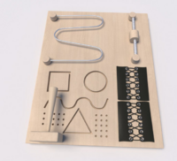 Настенная панель для эрготерапии - fgospostavki.ru - Нижневартовск