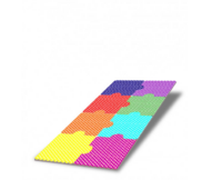 Настенная панель «Разноцветные пазлы» - fgospostavki.ru - Нижневартовск