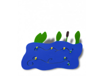 Тактильно-развивающая панель «Пруд» - fgospostavki.ru - Нижневартовск