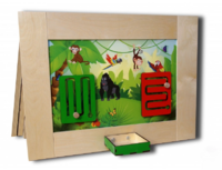 Тактильно-развивающая панель «Животные» - fgospostavki.ru - Нижневартовск