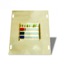 Тактильно-развивающая панель «Цветные счеты» - fgospostavki.ru - Нижневартовск