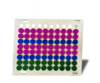 Тактильно-развивающая панель «Цветные фигурки» - fgospostavki.ru - Нижневартовск