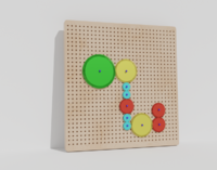 Тактильно–развивающая панель «Механика» - fgospostavki.ru - Нижневартовск