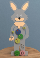 Бизиборд «Пасхальный кролик» - fgospostavki.ru - Нижневартовск