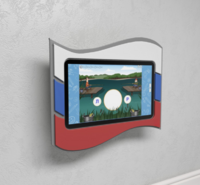 Интерактивная панель с программным логопедическим комплексом «Флаг России» - fgospostavki.ru - Нижневартовск