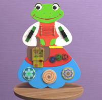 Бизиборд «Лягушка» - fgospostavki.ru - Нижневартовск