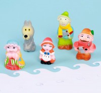 Набор резиновых игрушек «Красная шапочка» - fgospostavki.ru - Нижневартовск
