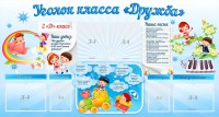 Стенд "Уголок класса Дружба" - fgospostavki.ru - Нижневартовск
