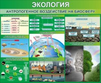 Стенд "Экология. Антропогенное воздействие на биосферу" - fgospostavki.ru - Нижневартовск