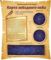 Стенд "Карта звездного неба" - fgospostavki.ru - Нижневартовск