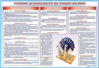 Стенд-уголок "Техника безопасности на уроках физики" - fgospostavki.ru - Нижневартовск