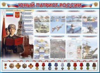 Стенд-уголок "Юный патриот России" - fgospostavki.ru - Нижневартовск