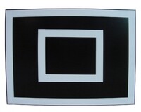 Щит баскетбольный навесной на шведскую стенку (ламинированная фанера), размер 700х700 миллиметров - fgospostavki.ru - Нижневартовск