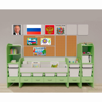 Уголок патриотического воспитания для дошкольников "Россия" Максимальный - fgospostavki.ru - Нижневартовск