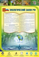 Стенд "Экологический закон РФ" - fgospostavki.ru - Нижневартовск