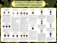 Стенд "Государственные ордена РФ" - fgospostavki.ru - Нижневартовск